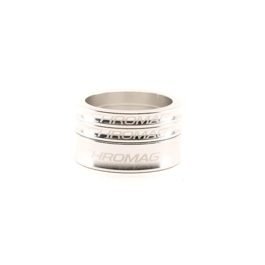 Chromag headset spacers black