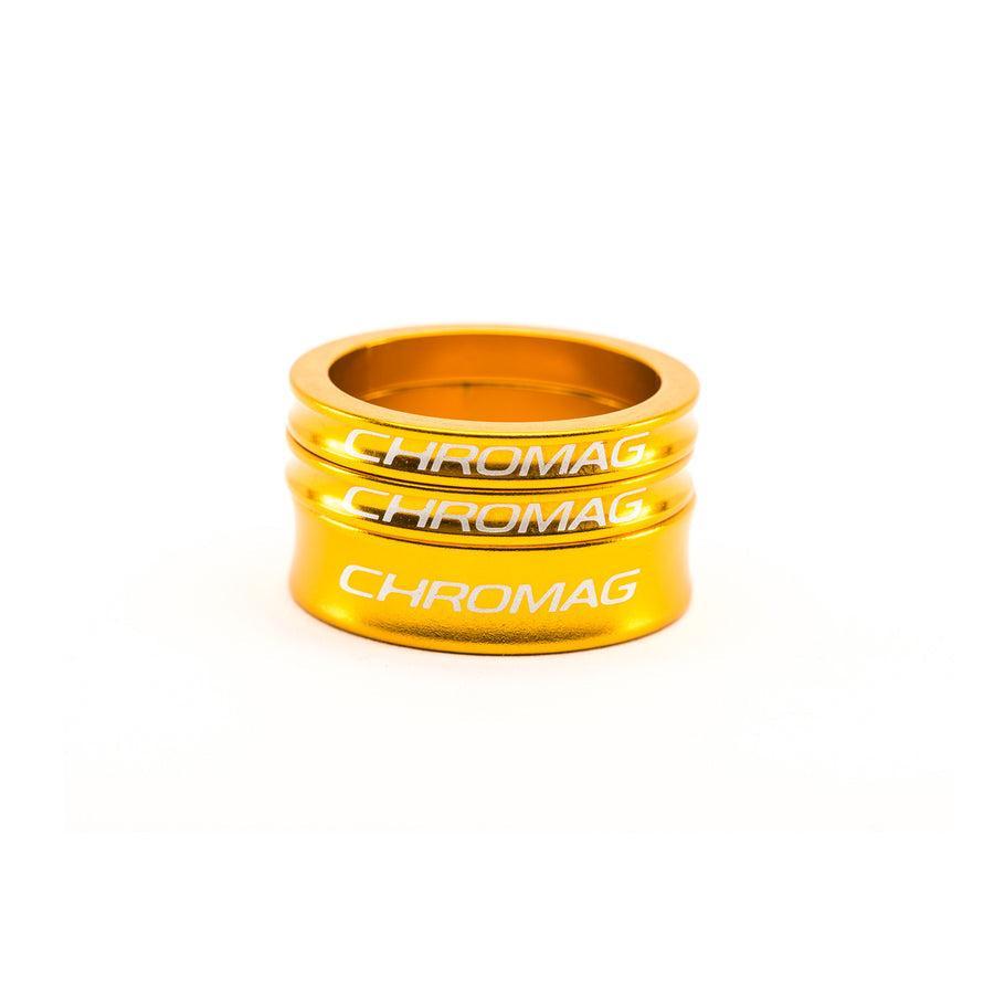 Chromag headset spacers black