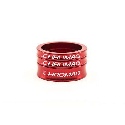 Chromag headset spacers black