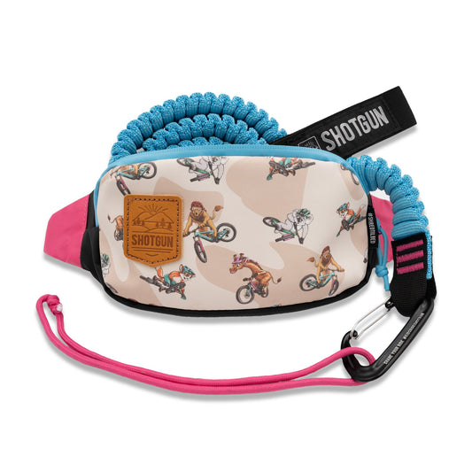 Kids Ride Shotgun MTB Tow Rope + Kids Hip Pack Combo