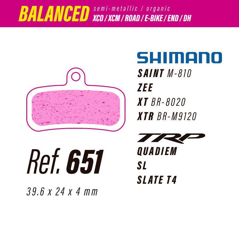 Less Brakes Balanced Pads