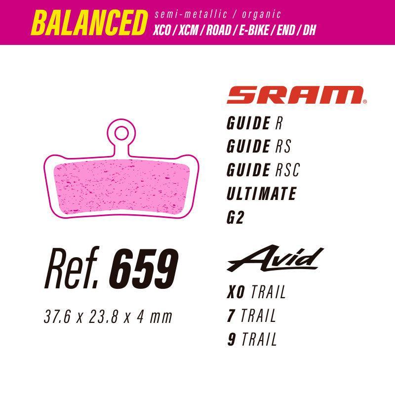 Less Brakes Balanced Pads