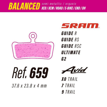 Less Brakes Balanced Pads