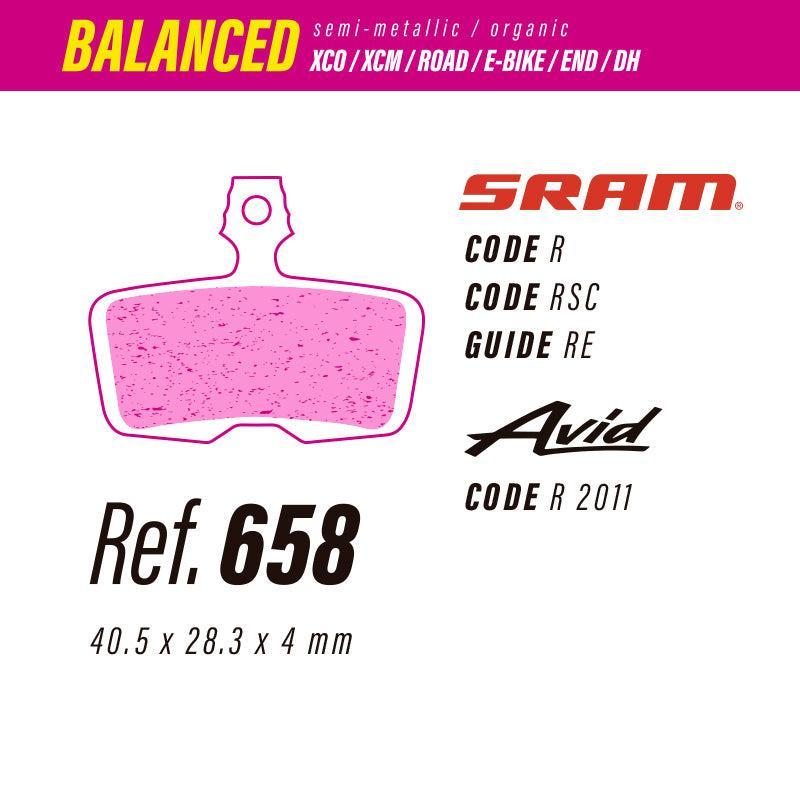 Less Brakes Balanced Pads
