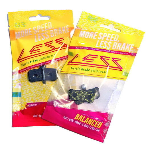 Less Brakes Balanced Pads